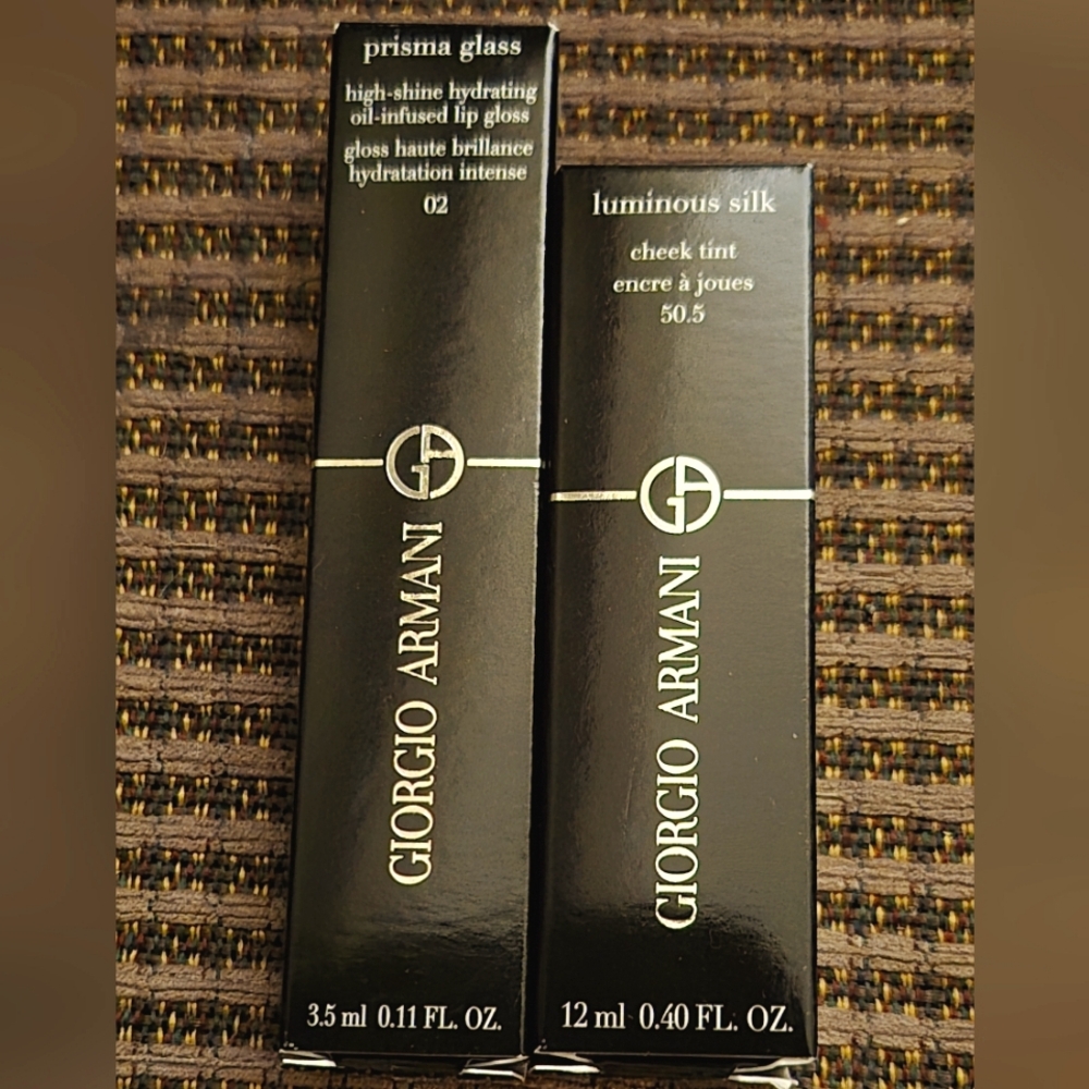 2 New! Giorgio Armani products